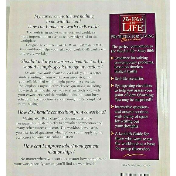 Living in a World of Wealth & Poverty + Making Work Count for God 2 Book Set - Picture 12 of 12